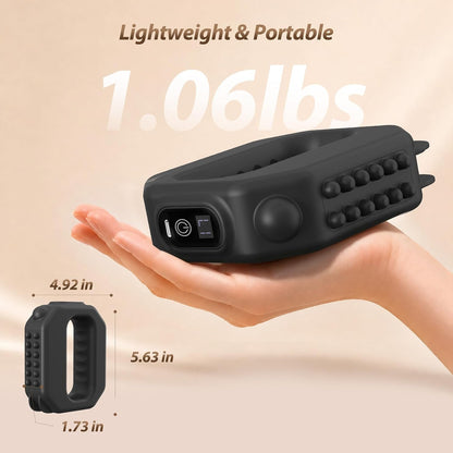 MyoPulse™ Fascia Ring for Home Gym Use, Ab Machine for Abdomen/Arm/Leg, Multifunctional Full-Body Fascia Ring R10, 6 Intensity Levels with Massager Function